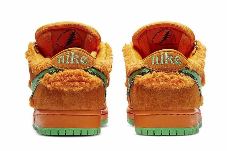 Nike Dunk SB Low Pro QS Orange Bear Grateful Dead x CJ5378-800