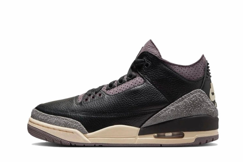 Air Jordan 3 black purple FZ4811-001