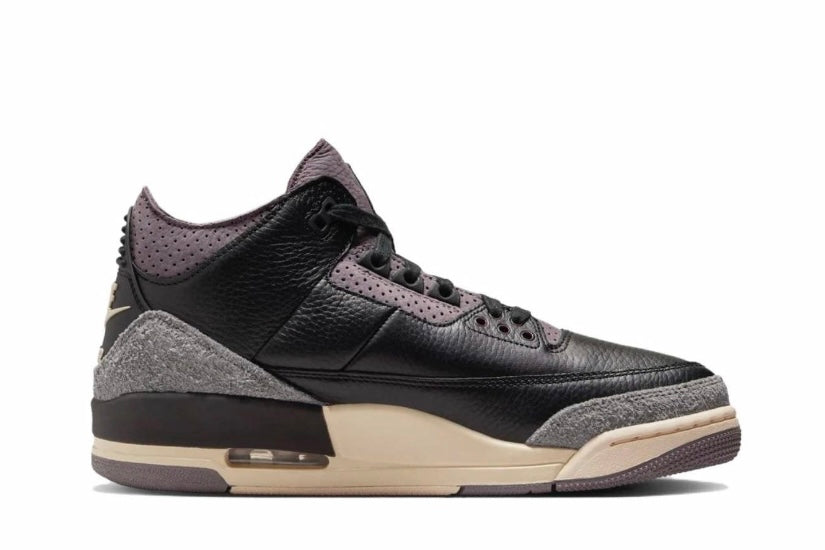 Air Jordan 3 black purple FZ4811-001