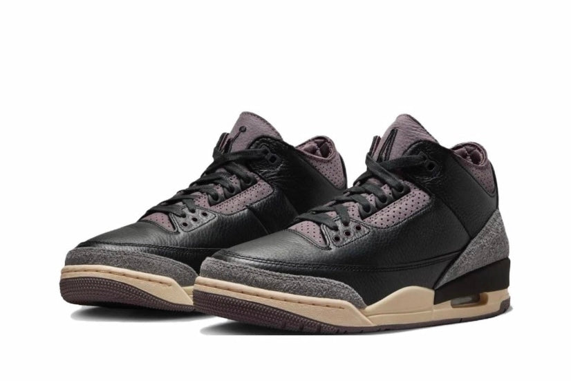 Air Jordan 3 black purple FZ4811-001