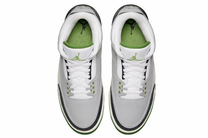 AIR JORDAN 3 RETRO ??CHLOROPHYLL???? 136064 006