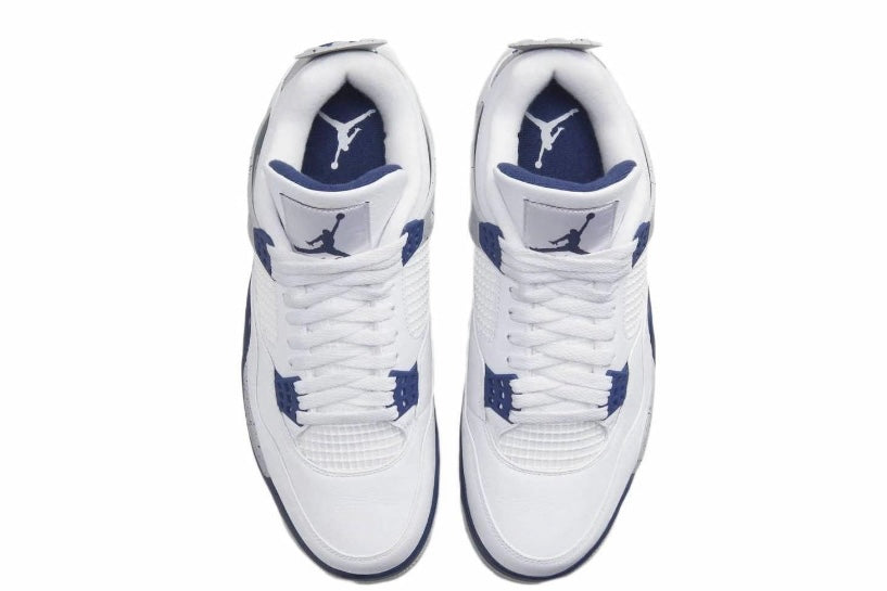 Jordan 4 RetroWhite Midnight Navy DH6927-140