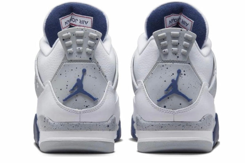 Jordan 4 RetroWhite Midnight Navy DH6927-140