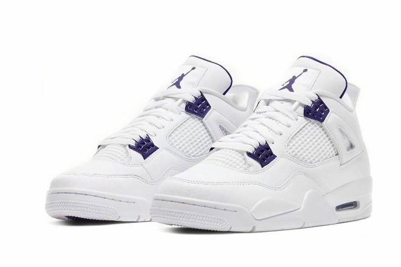 Air Jordan 4 Retro Pure Money White Purple CT8527-115