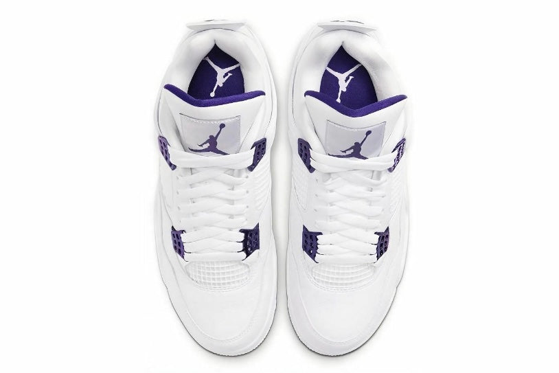 Air Jordan 4 Retro Pure Money White Purple CT8527-115