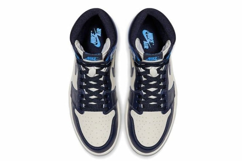 Air Jordan 1 Obsidian University Blue 555088-140