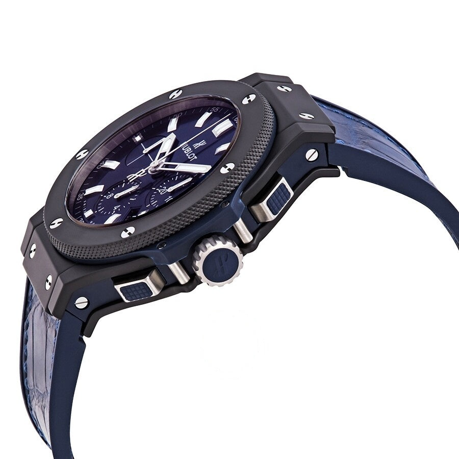 Hublot Big Bang Chronograph Automatic Blue Sunray Dial Men's Watch Item No. 301.CI.7170.LR