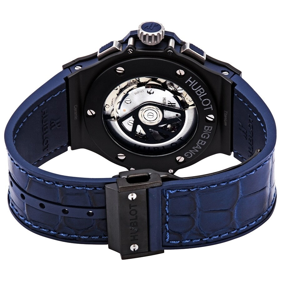Hublot Big Bang Chronograph Automatic Blue Sunray Dial Men's Watch Item No. 301.CI.7170.LR