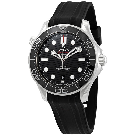 Omega Seamaster Automatic Black Dial Men's Watch Item No. 210.32.42.20.01.001