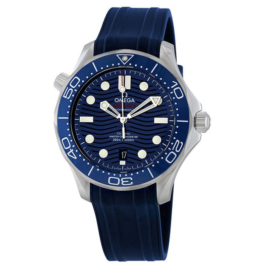 Omega Seamaster Automatic Blue Dial Men's Watch Item No. 210.32.42.20.03.001