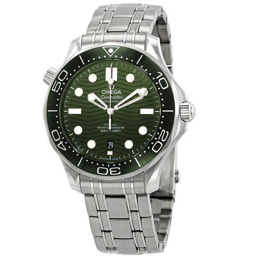 Omega Seamaster Diver Automatic Chronometer Green Dial Men's Watch Item No. 210.30.42.20.10.001